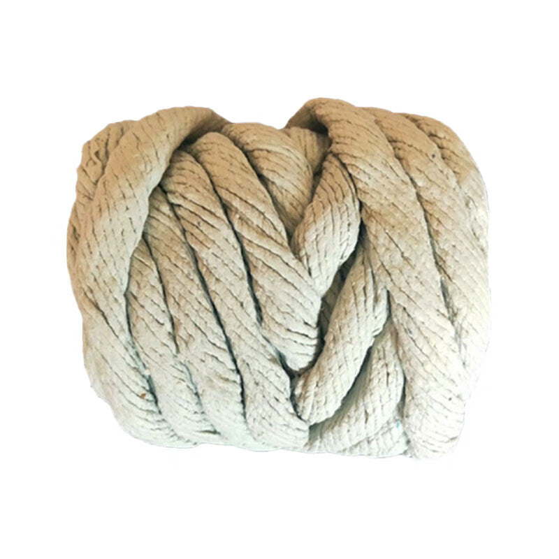 Yonghao Yinghong Dust-Proof Asbestos Rope, Thermal Insulation and Sealing Asbestos Twisted Rope, Dust-Proof Asbestos Rope, Strong, Wear-Resistant, Corrosion-Resistant, and Insulating, 10mm/Roll, 4.5kg/Roll. Price per roll.