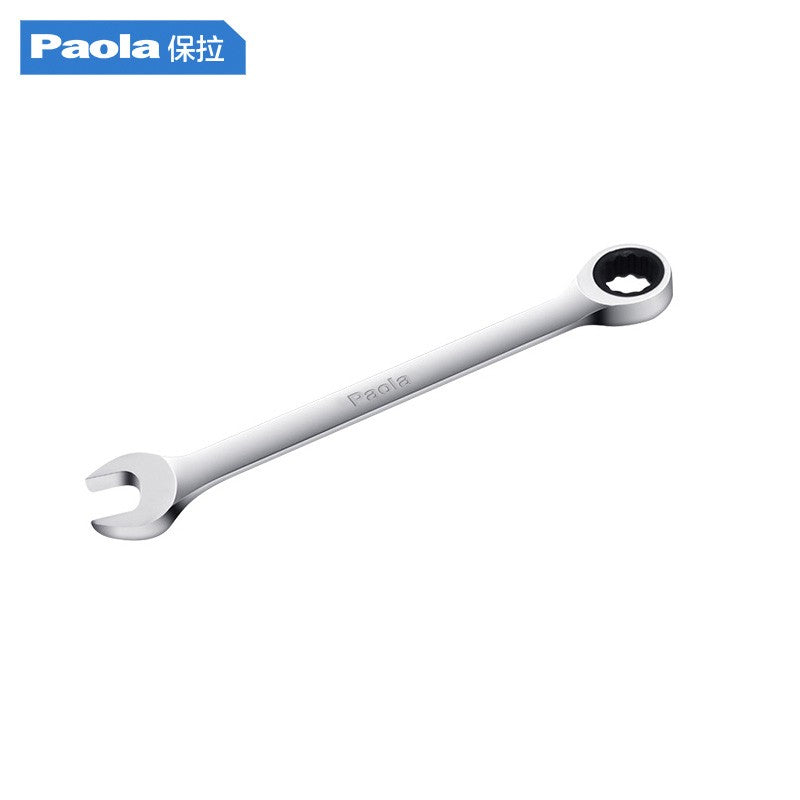 Dual-Purpose Ratchet Wrench with 72-tooth Chrome Vanadium Steel | 13mm Plated Steel Socket | Fast Wrench | 6774 Model