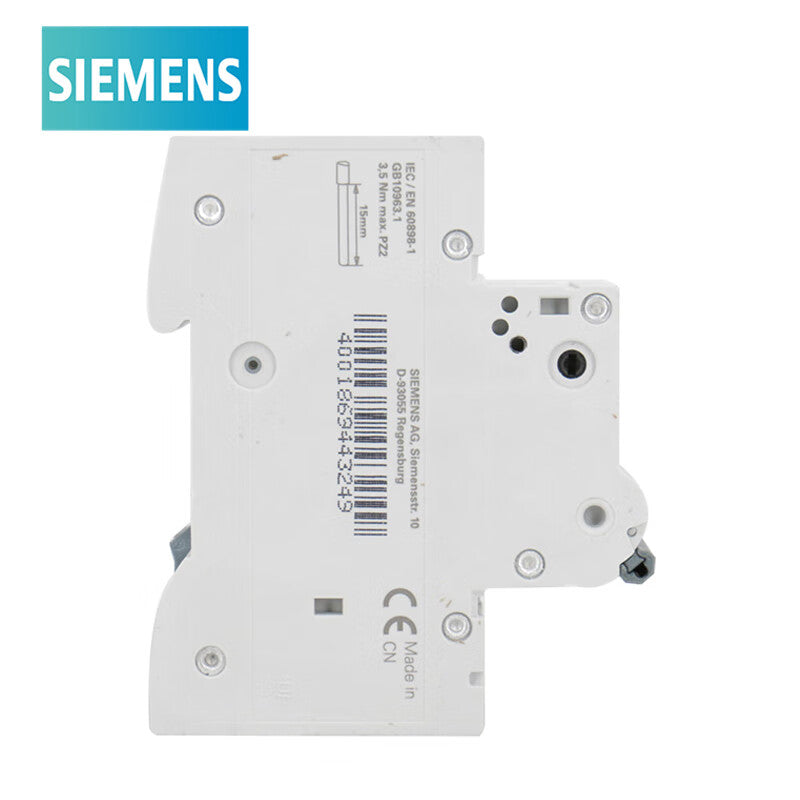 Siemens 5SY6232-7CC Circuit Breaker Type C 32A 2P 6KA