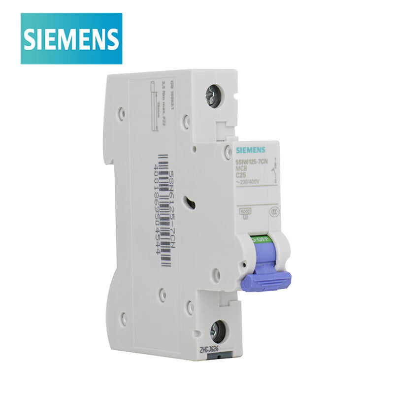 Siemens 5SN6 miniature circuit breaker air switch air switch 6KA 1P C25A 5SN61257CN
