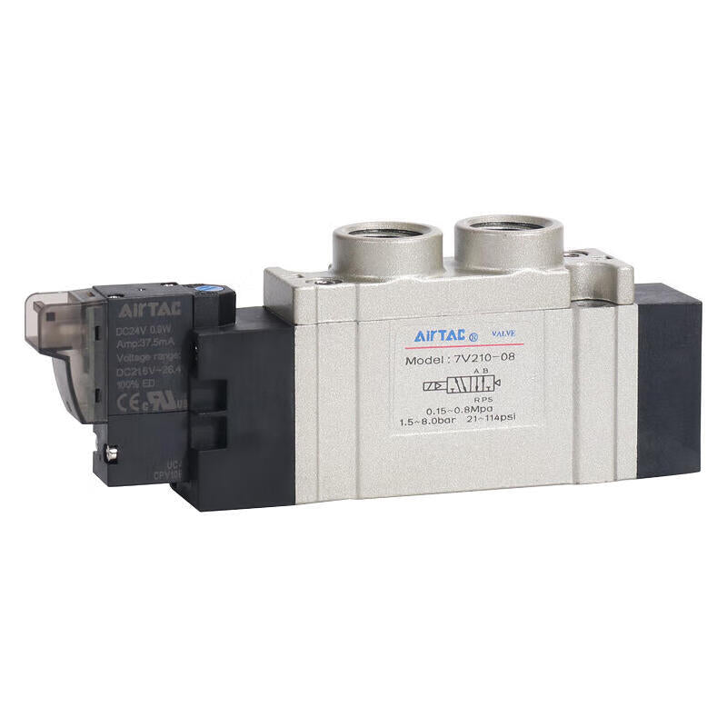 AirTAC solenoid valve 7V210-08-A terminal type cable length 0.5m