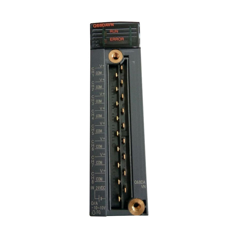 Mitsubishi Electric PLC, analog module, D/A conversion module: 8 channels, voltage output; Q68DAVN