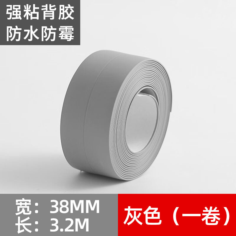 Wenxidi Tile Grout Strips - Anti-mold Corner Protectors & Edge Banding Strips for Kitchen and Bathroom - Moisture-proof Strips for Sink Gaps, Bathroom Wall Corners, and Toilet Edge Finishing Strips