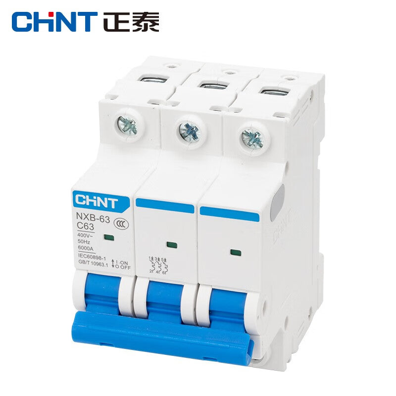 Chint (CHNT) NXB-63-3P-C63 industrial circuit breaker air switch