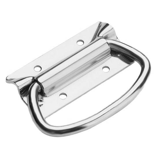 Pango Precision Craftsmanship Simple Folding Handle Spring Handle Heavy Duty Handle - 86mm 304 Stainless Steel