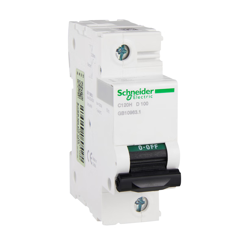 Schneider Electric C120H 1P C 100A Circuit Breaker