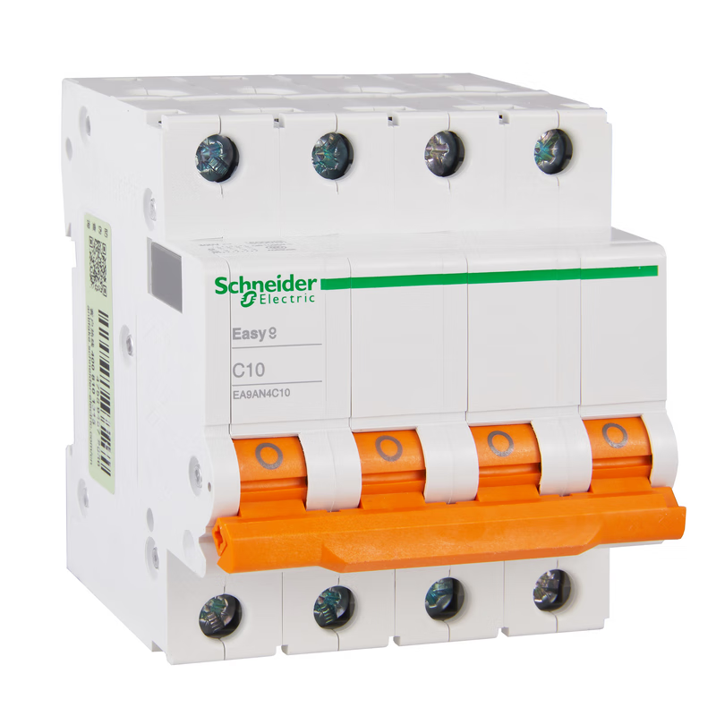 Schneider Electric Miniature Circuit Breaker EA9AN 4P C10A