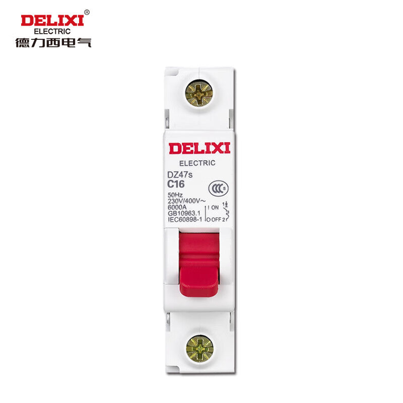 DELIXI ELECTRIC circuit breaker air switch DZ47s C type 1P 16A