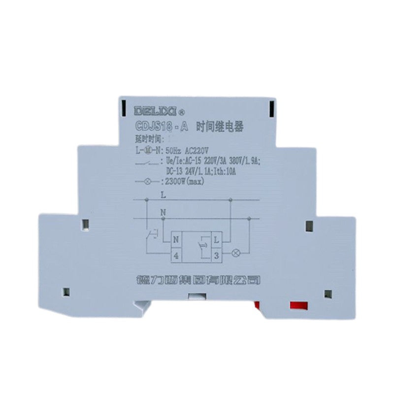DELIXI ELECTRIC CDJS18 Time Relay 2-20min AC220V