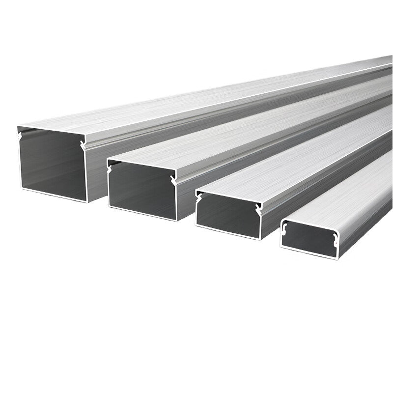 Heyucheng Aluminum Alloy Cable Trays, Aluminum Alloy Square Cable Trays, Metal Cable Trays, Cable Network Trays, 60mm Width * 30mm Height - 3 Meters Price