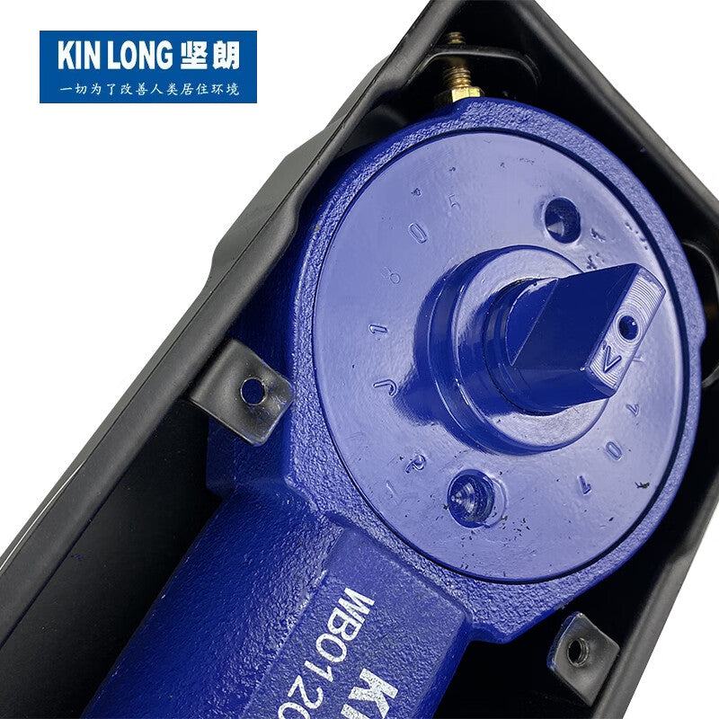 Kinlong (KIN LONG) Floor Spring Glass Door, Fully Automatic Single Door with Frame, Household 100KG Stainless Steel with Positioning Accessories
