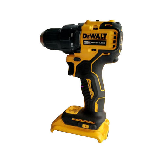 DEWALT 20V Compact Lithium Brushless Cordless Drill Driver; DCD708NT-A9 (bare metal, with plastic case)
