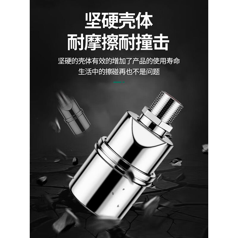 Automatic water inlet stop valve with stainless steel float valve, water level controller, water tower automatically stops when full. [Extended thread] 6-point internal mounting (top inlet).