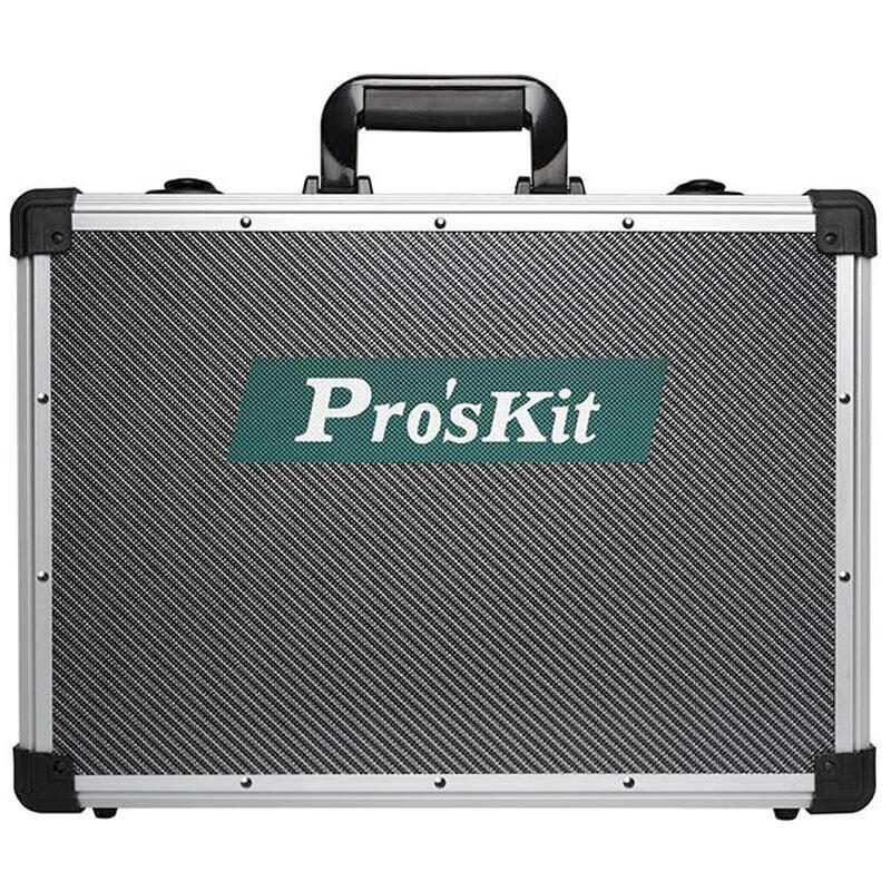 Aluminum tool box with silver grey diamond engraved TC-756