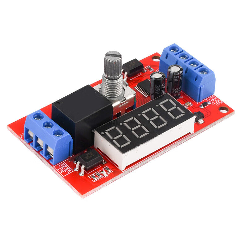 Ouhuayuan DC5V/12V/24V Multifunctional Delay Time Relay, Trigger Timer Control, Water Pump Control, 12V Delay Time Relay