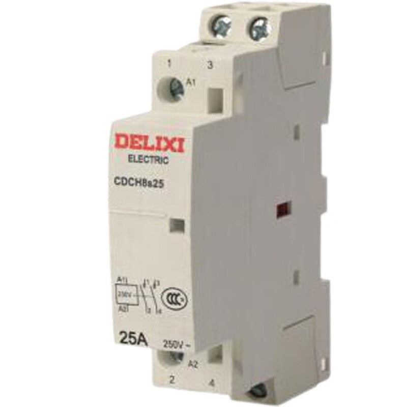 DELIXI ELECTRIC CDCH8s25 Contactor 25A 2P 2NC 220-240V