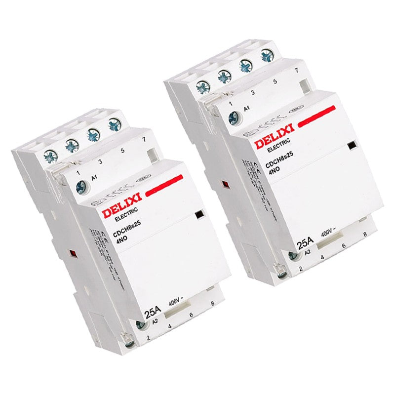 Delixi CDCH8S 63A AC Contactor 2P 1NO 220-240V