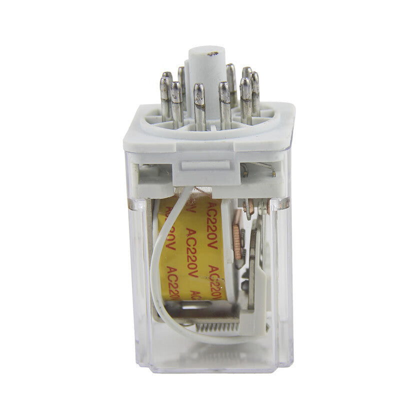 [PEOTR] JXT-3C intermediate relay small electromagnetic relay 12V/24V/220V/380V AC and DC optional 11 round feet AC380V 1 piece