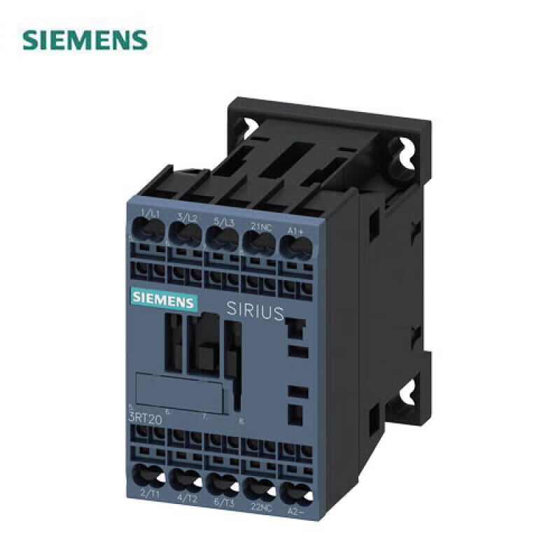 Siemens 3RT20162BB421AA0 Power Contactor 9A 24VDC for Vertical Installation