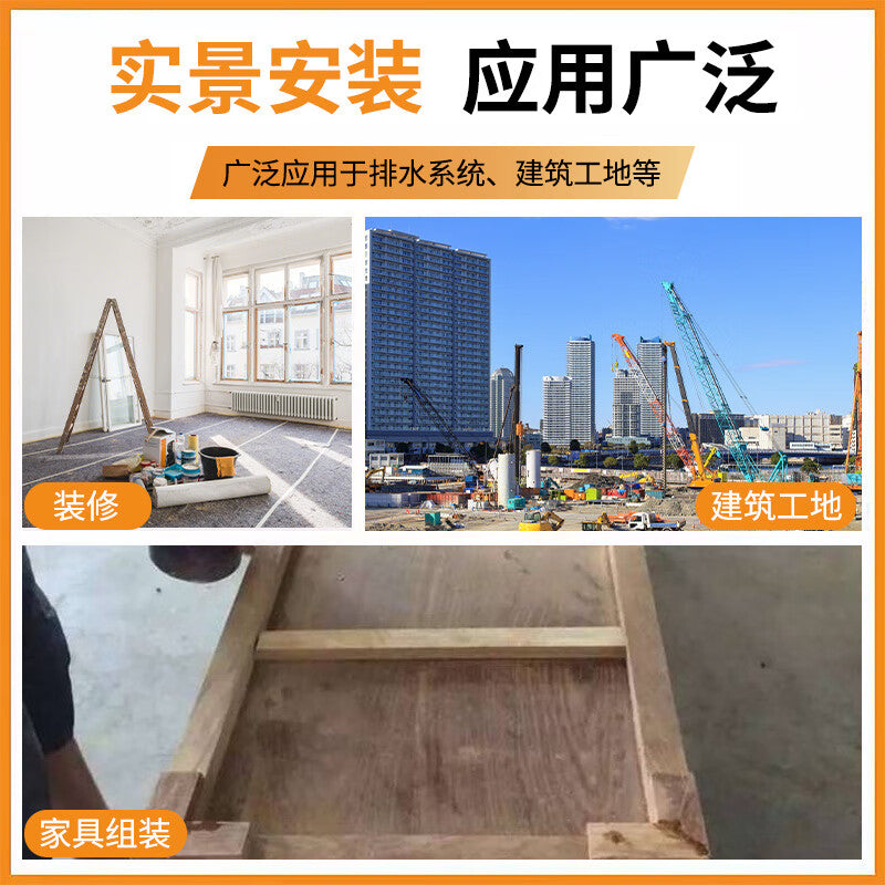 Deqi Pneumatic Nail Gun, Pneumatic Nail Strip, Picture Frame Carpentry Nail Strip, Straight Nail, Straight Nail Strip F15 (5000 rounds)