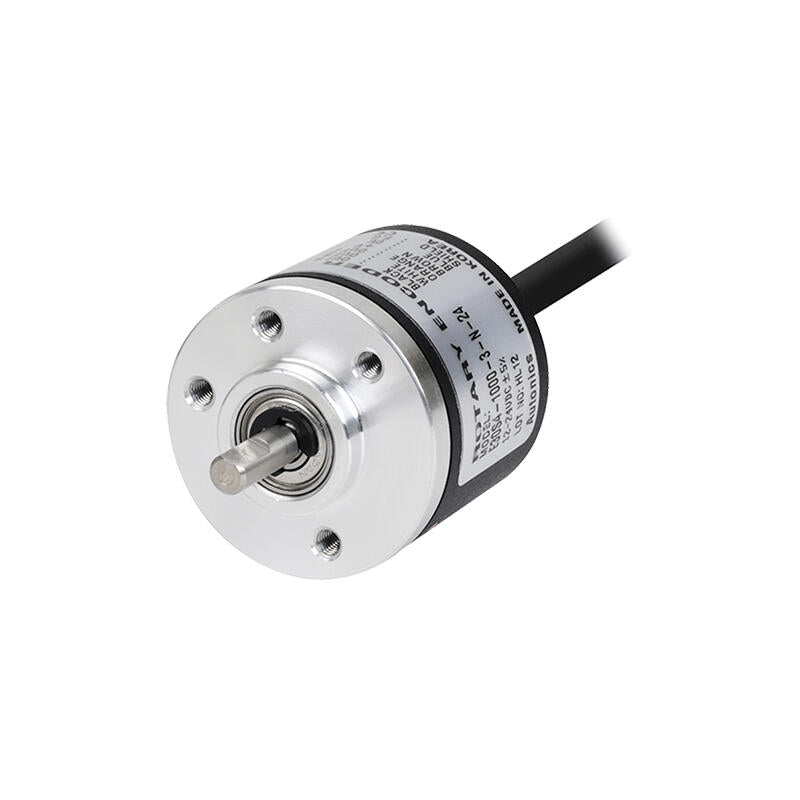 Autonics shaft type incremental rotary encoder 100P/R NPN DC5V cable 2m outer diameter φ30mm shaft diameter φ4mm; E30S4-100-3-N-5