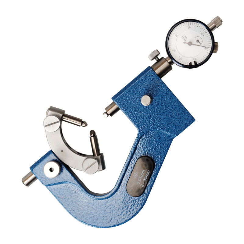 Northwest Qinghai Thread Pitch Diameter Comparator 2-30-70mm/Probe/Measuring Tool for 3-5-7 Groove Taps 508-01-000/Measuring Range 2-30mm