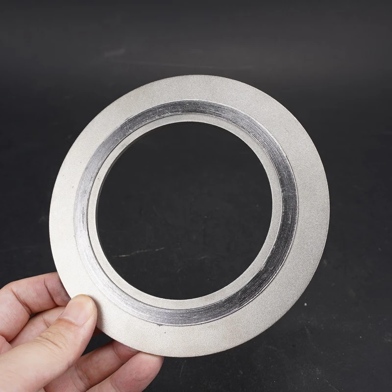 Chenxuan Products Pipe Flange Sealing Metal Spiral Wound Gaskets Unit: Piece DN80 Inner and Outer Rings