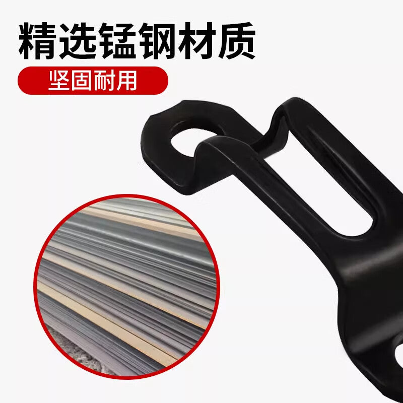 Shengduoshan 2-in-1 Connector for Invisible Furniture Combination Wardrobe Door Woodworking Accessories Cabinets Board Splicing and Fixing Fasteners