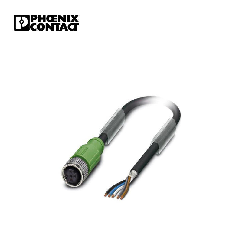 Phoenix sensor/actuator cable; SAC-5P- 3,0-PUR/M12FS SH