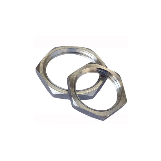 Stingxu Stainless Steel Hexagonal Lock Nut G3/8 (3 points) 20mm across flats, 3.5mm thick [10 pieces]