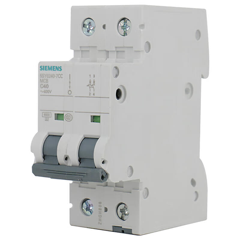Siemens 40A 2P Miniature Circuit Breaker 6kA 5SY6 2P C40