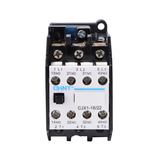 Chint CJX1-16/22 110V AC Contactor 3-Pole Electrical Device