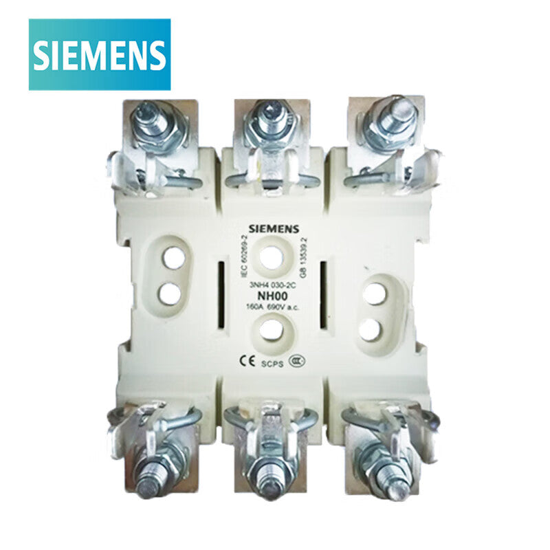 Siemens 3NH40302C Fuse Base Ceramic Size 00 3P 160A