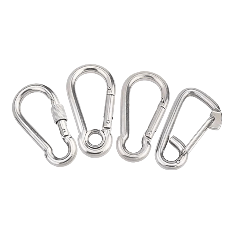 Jingu Lao 304 Stainless Steel Spring Buckle, Safety Buckle Connector, Lifting Hook, Spring Hook M11 (Standard Type)