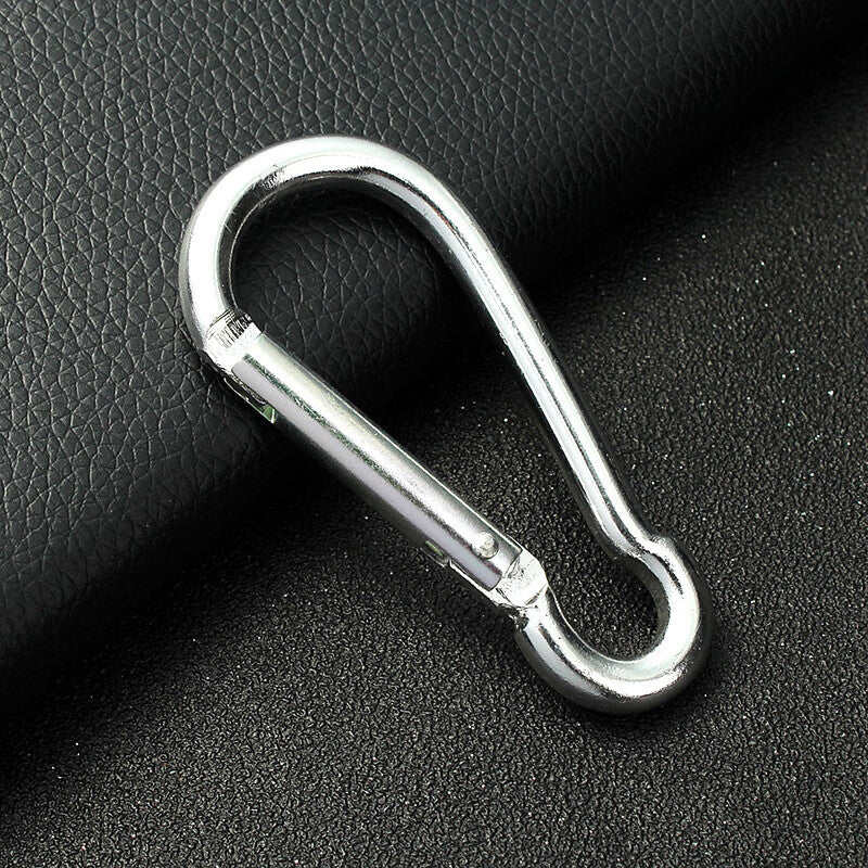 Zhuyu 304 Stainless Steel Spring Buckle, Safety Buckle, Lifting Hook, Lock, Safety Ring Lock, Quick-release Buckle, Standard Type M8