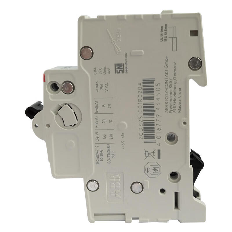 ABB S200 series miniature circuit breakers; S201-C20