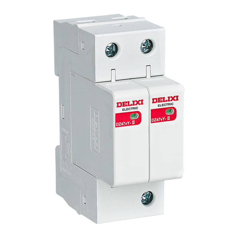 Delixi DZ47VY2202YX 2P Surge Protector 20kA 230V
