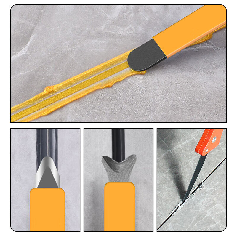 Shengduoshan Tungsten Steel Joint Pressing Tool Set, Corner Joint Pressing Strips, Tile and Floor Tile Joint Pressing Boards and Sticks