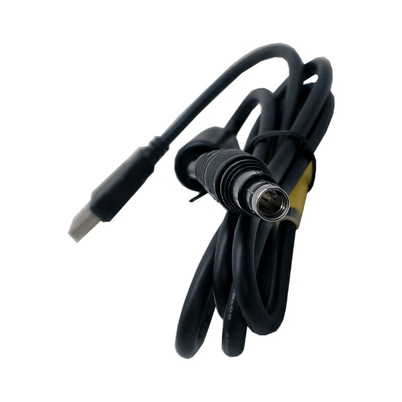 Chuangji Interconnect, Tiantong handheld device data cable, charger charging cable, circular connector to USB, 1 meter, BH-TT-USB, 1 piece.