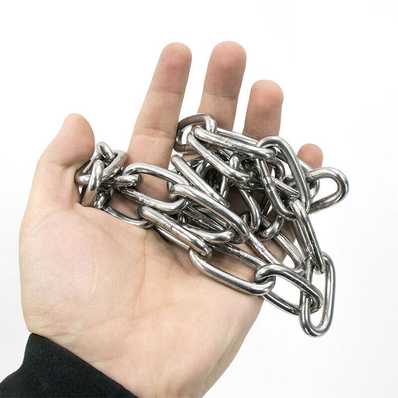Bingyu 304 Stainless Steel Anti-theft Chain, Long Link Chain, 3mm Diameter (5 meters) BH-658