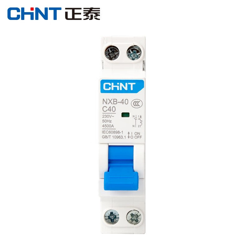 Chint (CHNT) NXB-40-1PN-C40-4.5kA industrial circuit breaker air switch
