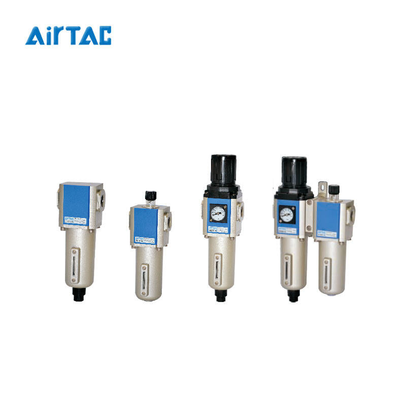 AirTAC air source treatment component, filter pressure reducing valve (metal cup, attached table, with bracket); GFR200C08MLC1W