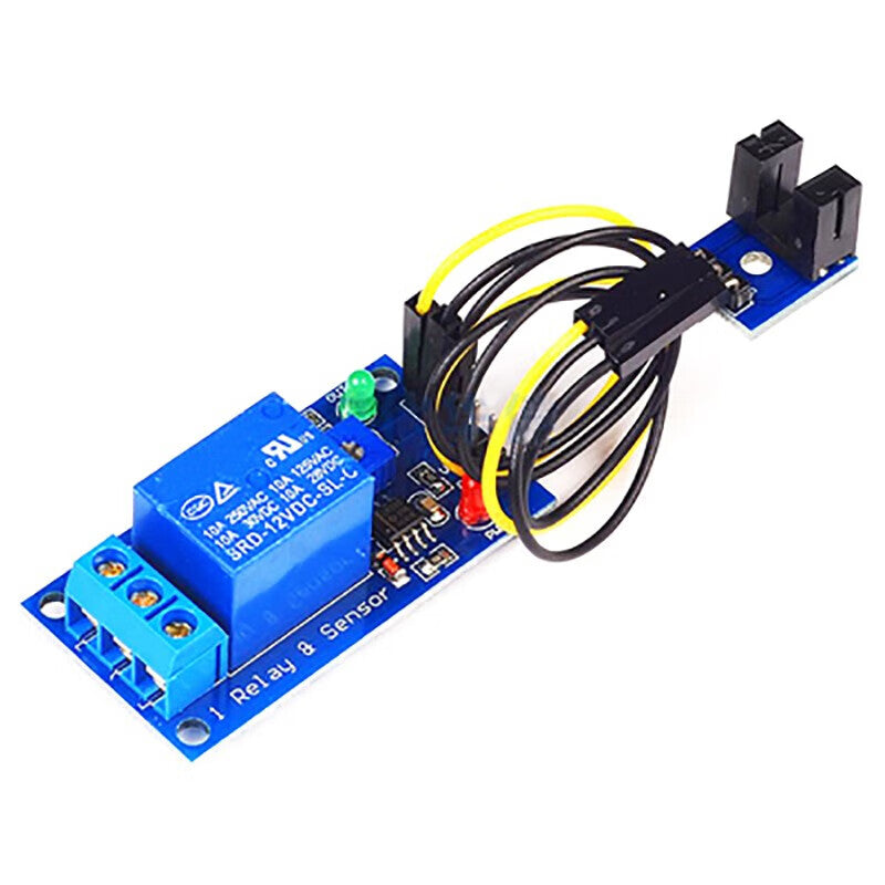 Ouhuayuan controller relay, humidity-sensitive, flame-sensitive, heat-sensitive, light-sensitive, vibration-sensitive, reed switch, raindrop, soil sensor relay module, 5V/12V speed sensor - relay