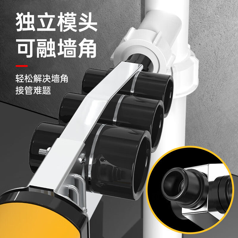 Top-of-the-line hot melt machine, PPR water pipe welding machine, high-power 32-type electronic thermostatic pipe welding device for household use.