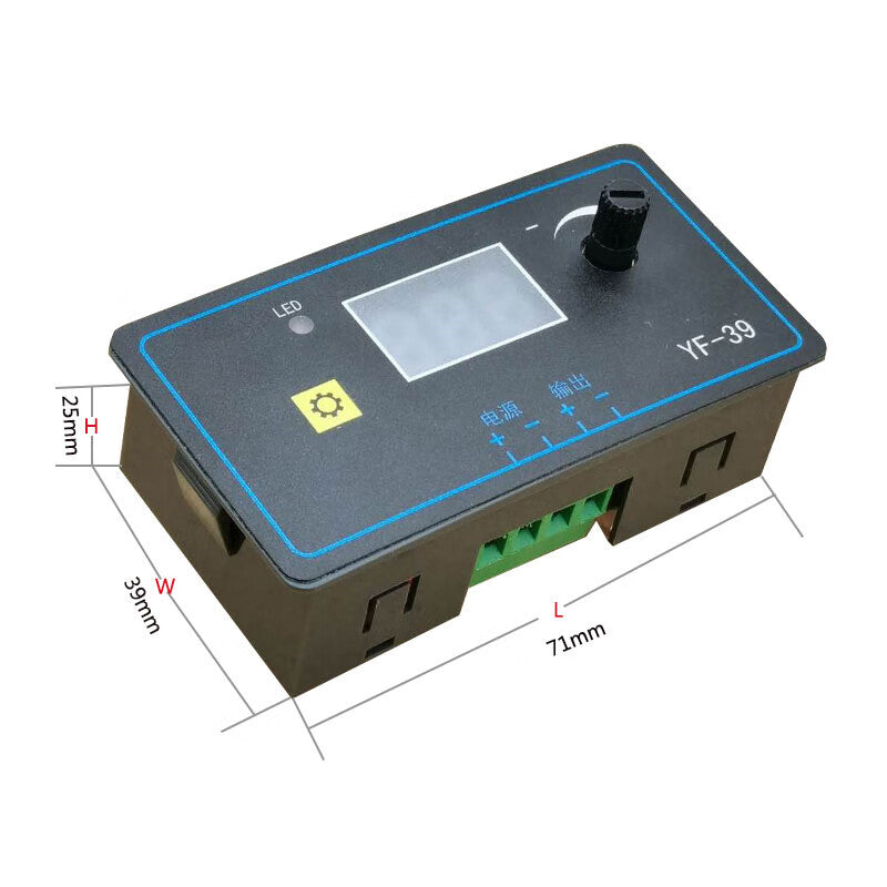 Ouhuayuan Current Detection and Protection Module, Motor Stall Overcurrent Protection Switch with Adjustable Upper and Lower Limits and High Accuracy 0.01A YF-39 (7-27V) Wide Voltage Range