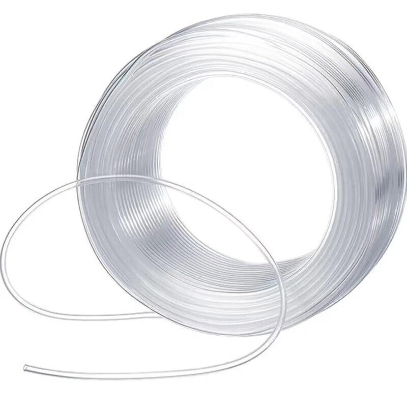 Yipan PVC transparent soft water pipe, oil suction pipe, flexible hose, horizontal fluid pipe, inner diameter 12mm * wall thickness 1mm (40 meters), one price.