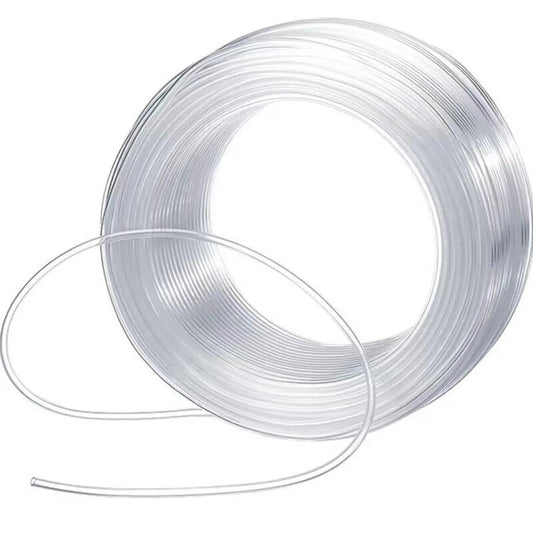 Yipan PVC transparent soft water pipe, oil suction pipe, flexible hose, horizontal fluid pipe, inner diameter 12mm * wall thickness 1mm (40 meters), one price.
