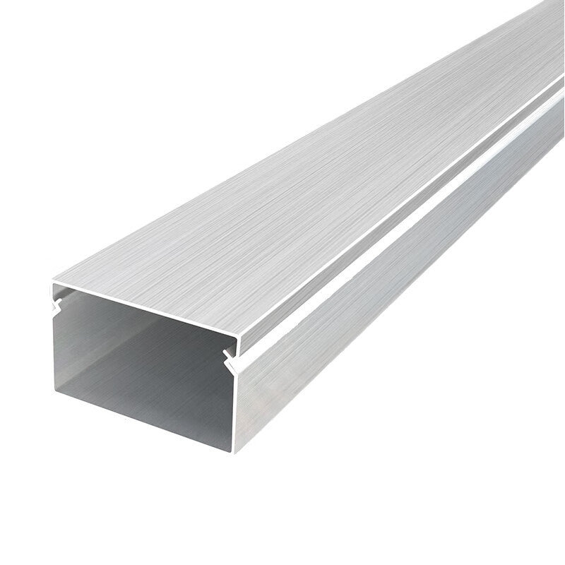 Heyucheng Aluminum Alloy Cable Trays, Aluminum Alloy Square Cable Trays, Metal Cable Trays, Cable Network Trays, 60mm Width * 30mm Height - 3 Meters Price