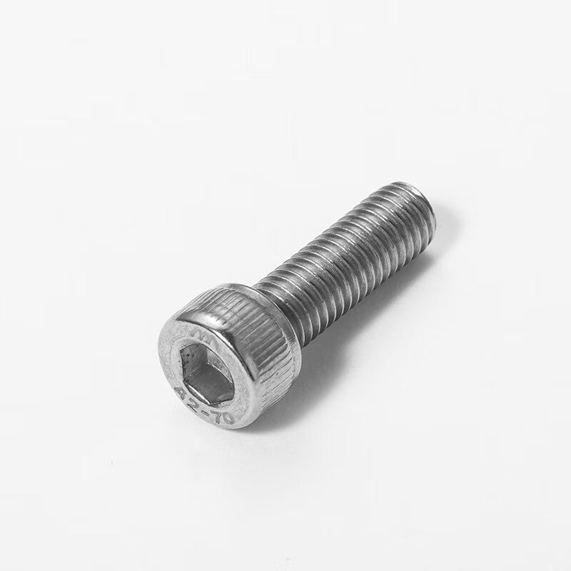 AOZHAN DIN912-304 Stainless Steel Socket Head Cap Screws, Fully Threaded Cup Head Screws, German Standard GPH M5*30 (750 pieces/box)