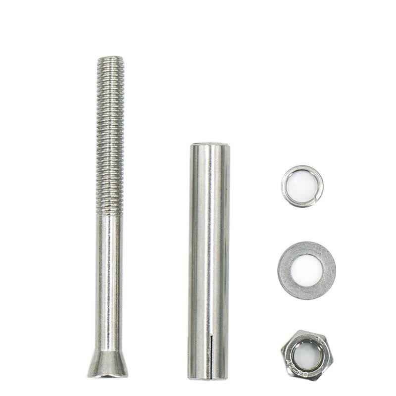 Bingyu BY-302 National Standard 304 Stainless Steel Expansion Bolts (Seamless) M10*80 (25 pieces/pack)